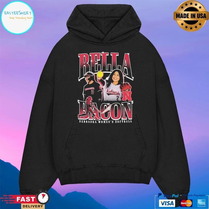 Bella Bacon Nebraska Women’s Softball T-shirt