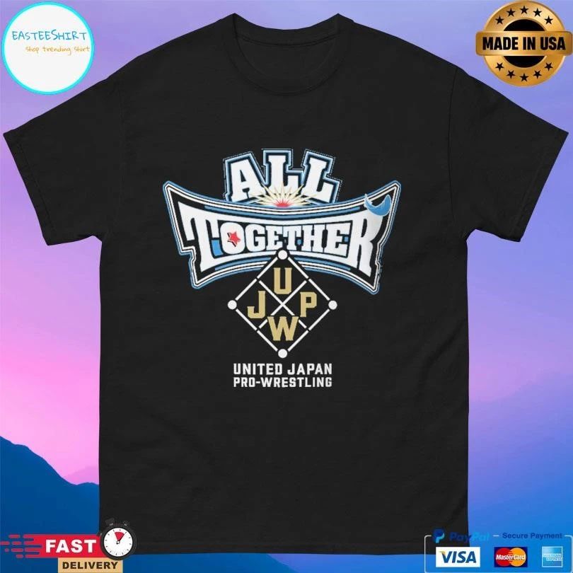All Together United Japan Pro-Wrestling T-shirts