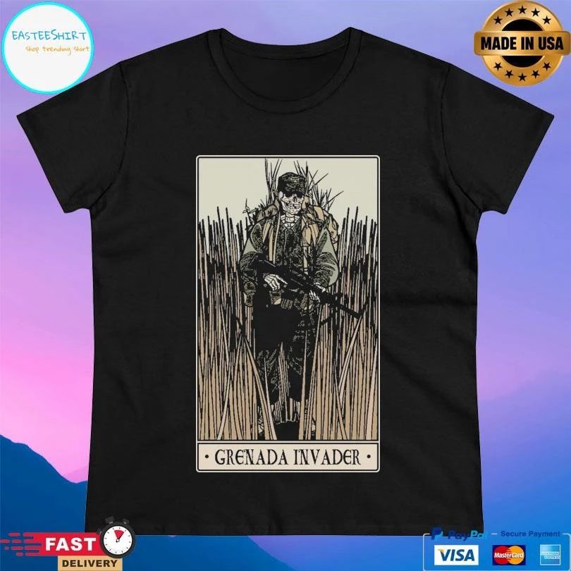 Grenada Invader ARMY Skeleton T-shirts
