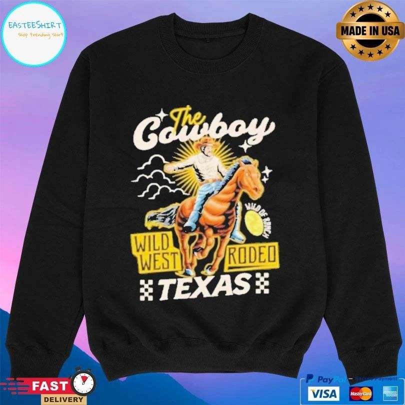 The Cowboy Wild West Rodeo Texas T-shirts