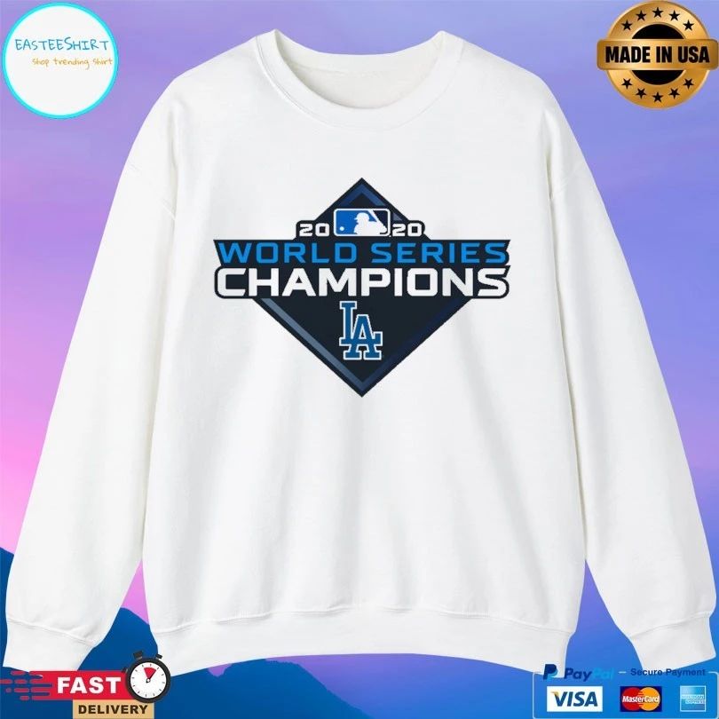 Los Angeles Dodgers 2020 World Series Champions Logo T-shirt