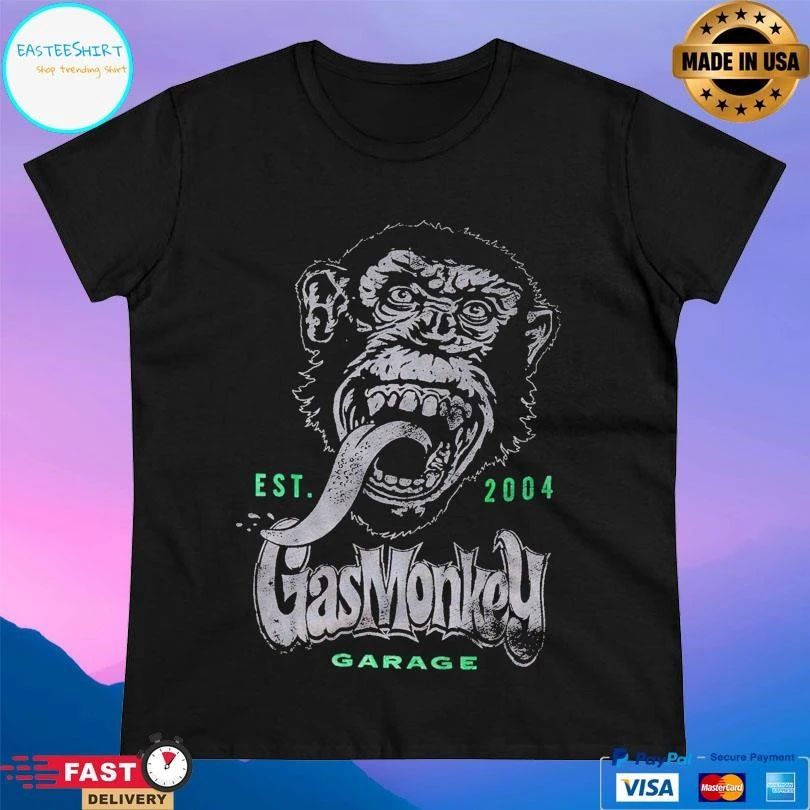 Gas Monkey Est 2004 Head Monkey T-shirts