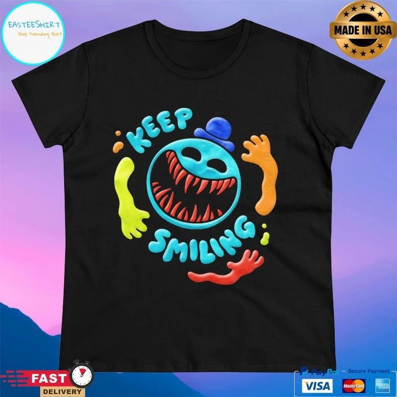 Doey Keep Smiling Smiling Critters T-shirts