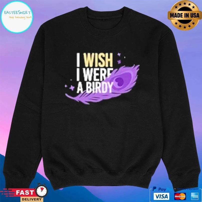 Birdy I Wish I Were A Birdy Logo T-shirts