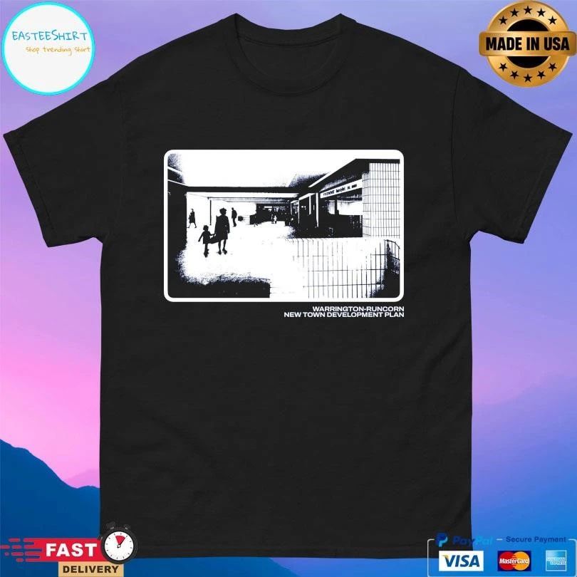 Castlefield Warrington-Runcorn New Town Development Plan T-shirts