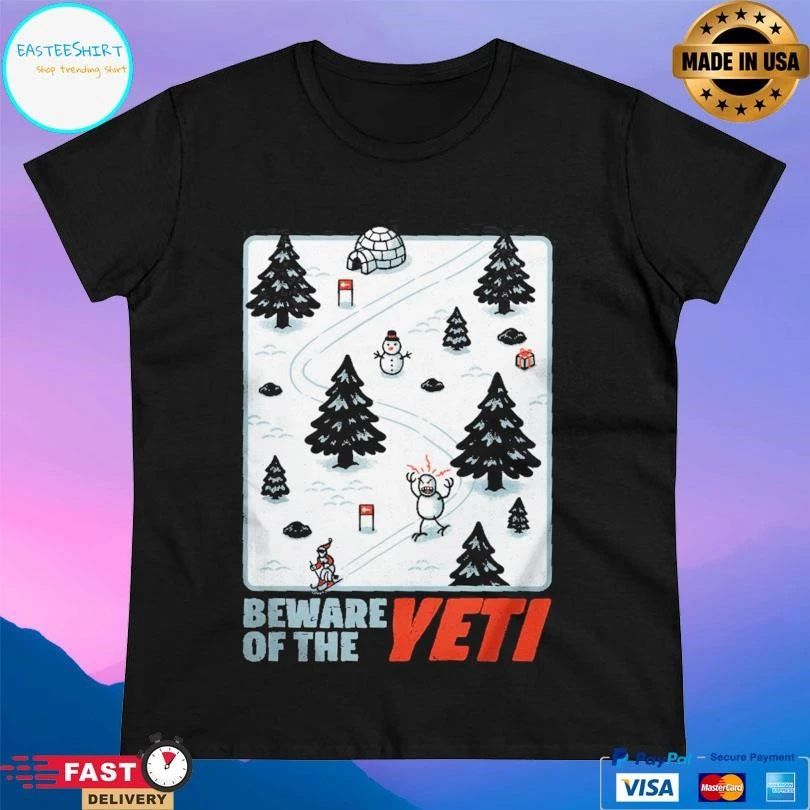 Beware Of The Yeti Christmas 2025 T-shirts