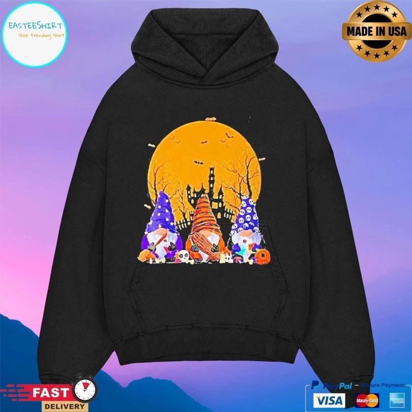 Halloween Night Gnome Moon 2025 T-shirts