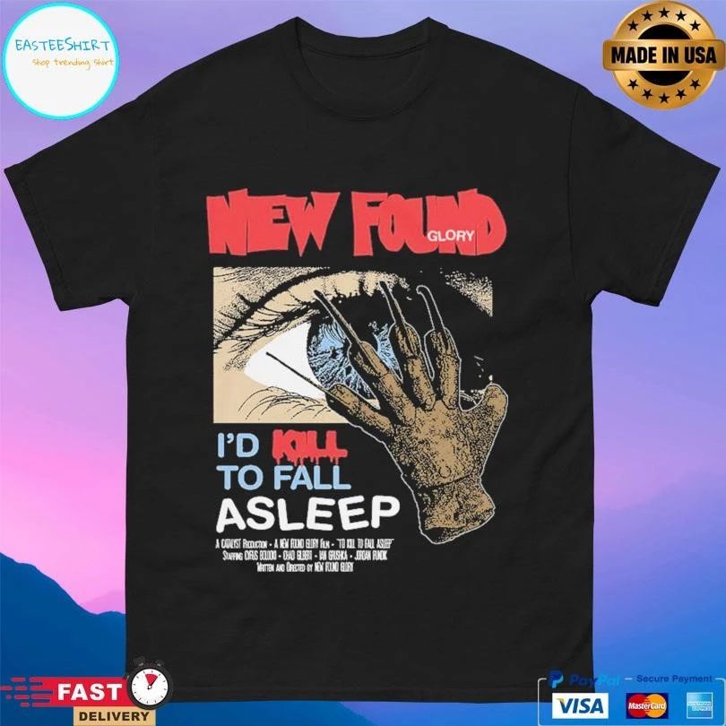 New Found Glory I’d Kill To Fall Asleep T-shirts
