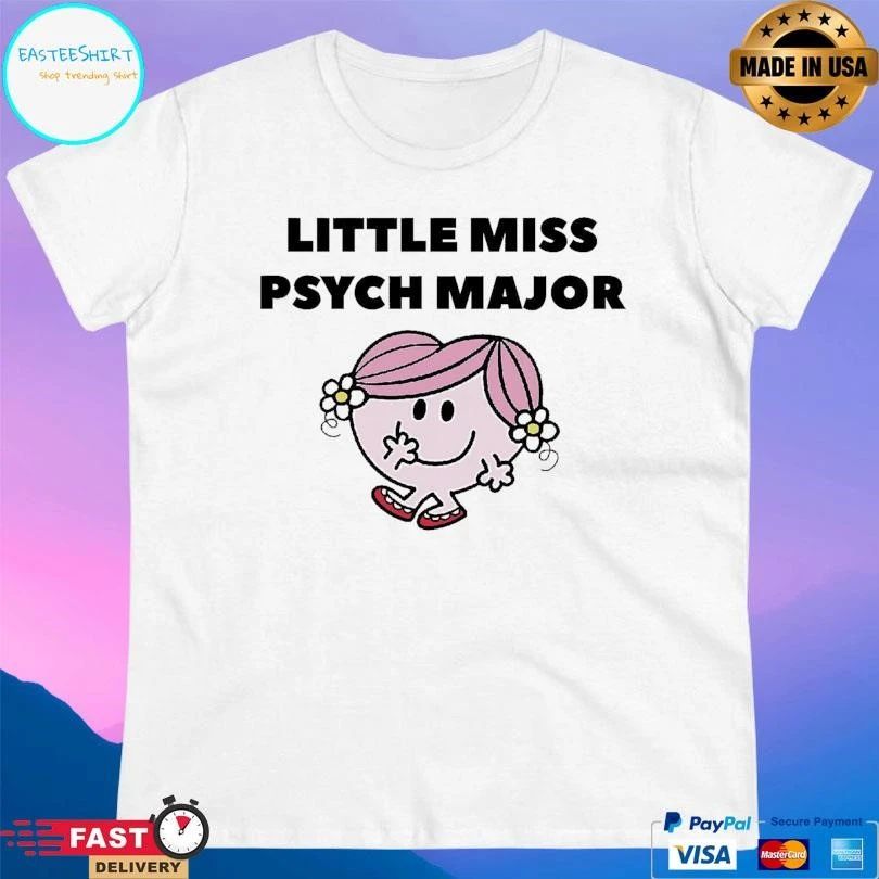 Little Miss Psych Major Heart T-shirts