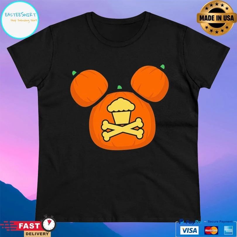 Pumpkin Mousse Johnny Cupcakes Halloween 2025 T-shirts