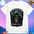 My Demons Know I Fight Back Ptsd Awareness Skull T-shirt