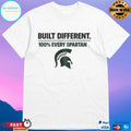Built Different 100 Every Spartan T-shirt