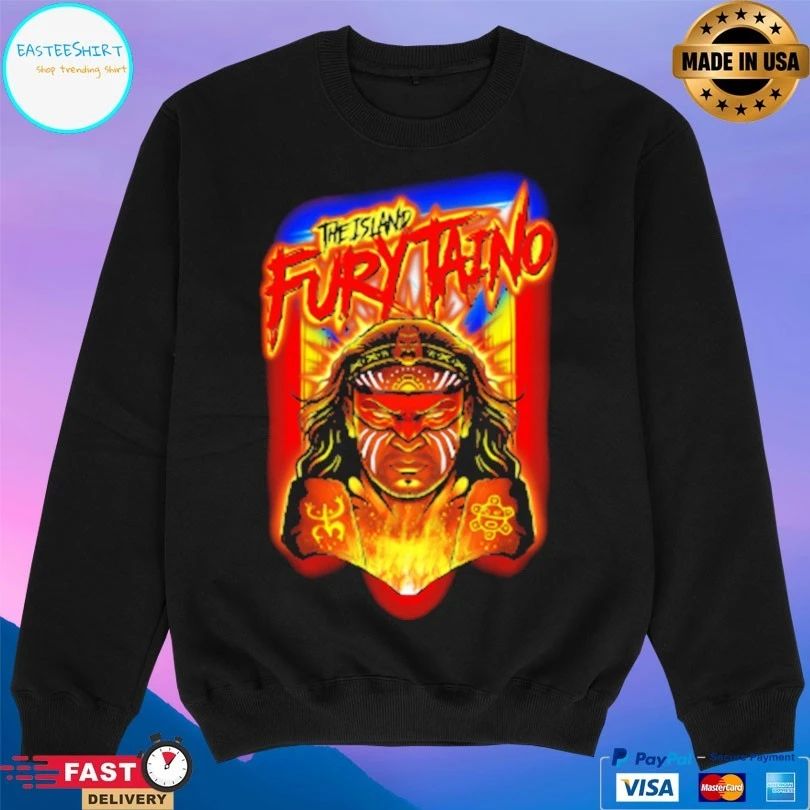 Islandfurytaino The Island Fury Taino T-shirts