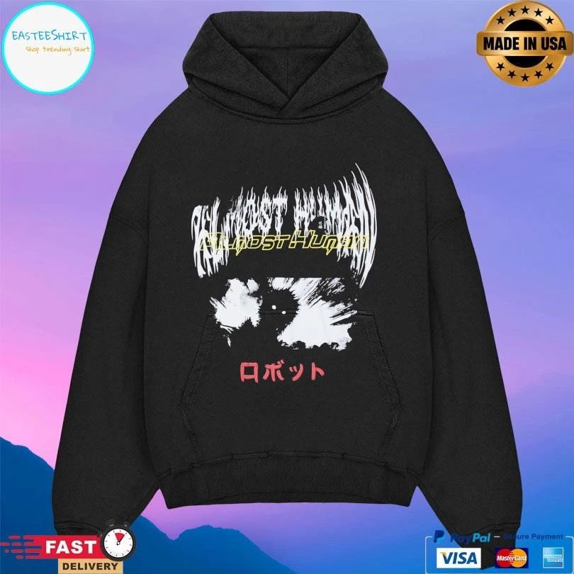 Almost Human Metal Logo T-shirts