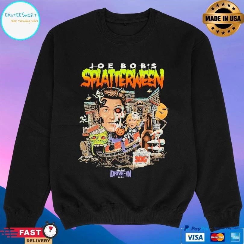 Joe Bob’s Splatterween Danger See It At Your Own Risk Special 200th Episode The Last Drive-In T-shirts