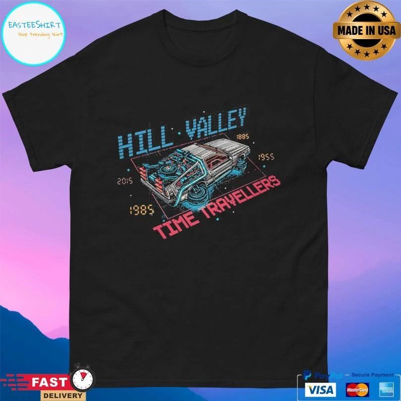 Hill Valley Time Travellers T-shirts