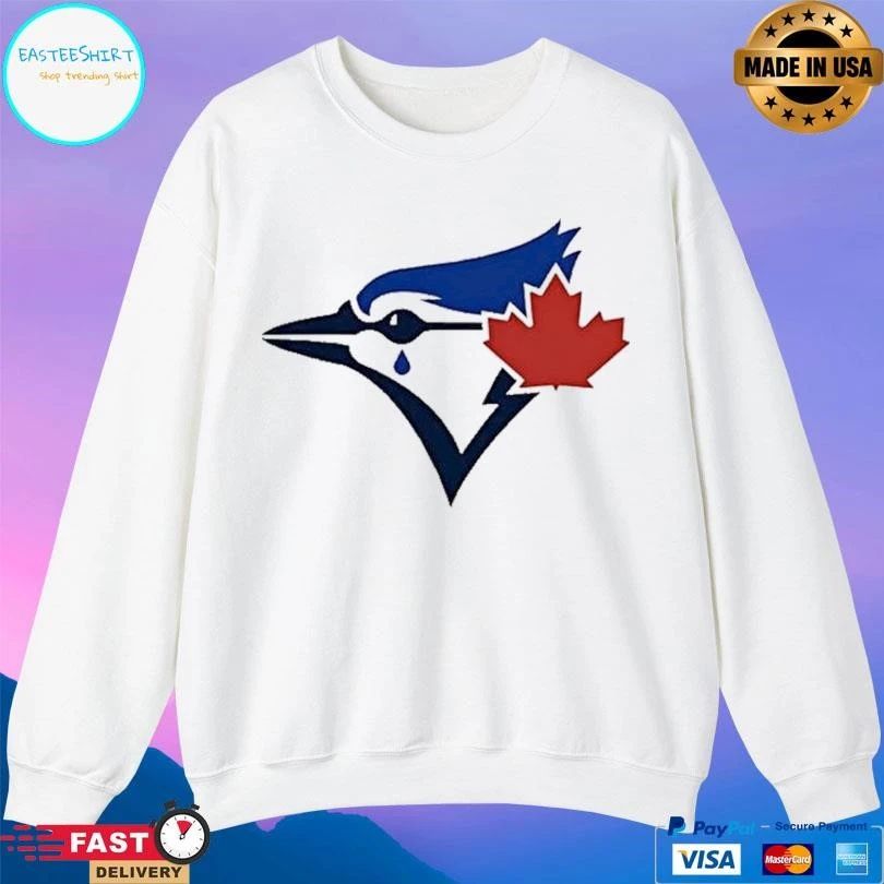 Toronto Blue Jays Canadian Maple Leaf Crying T-shirts