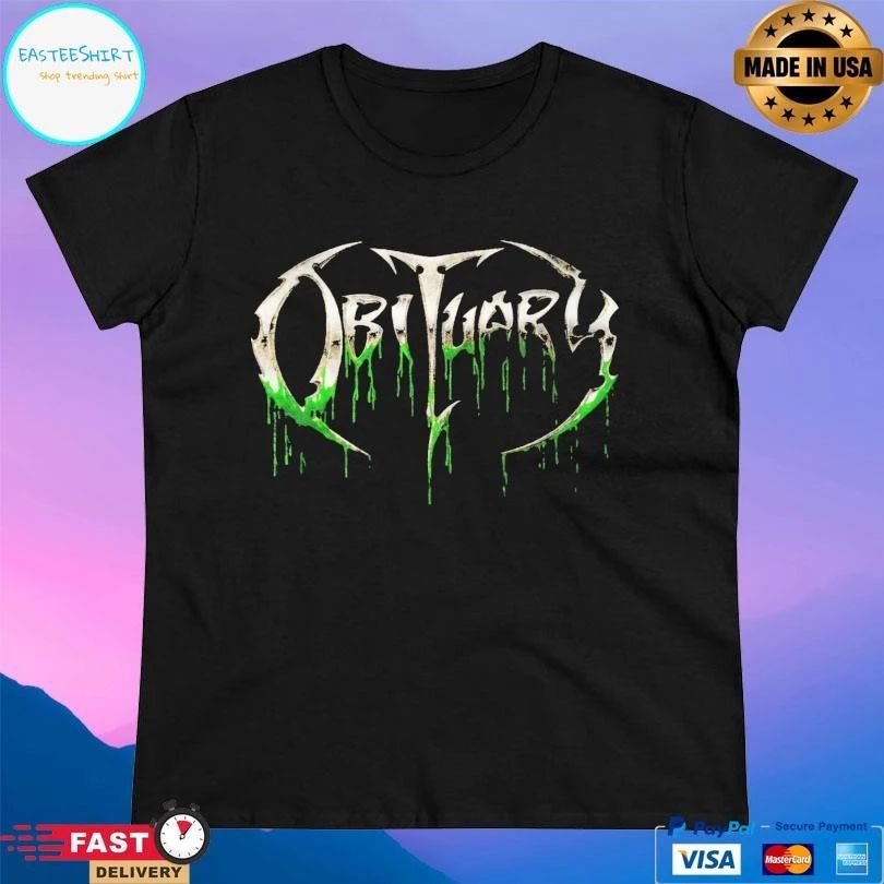 Obituary Slowly We Rot Logo T-shirts
