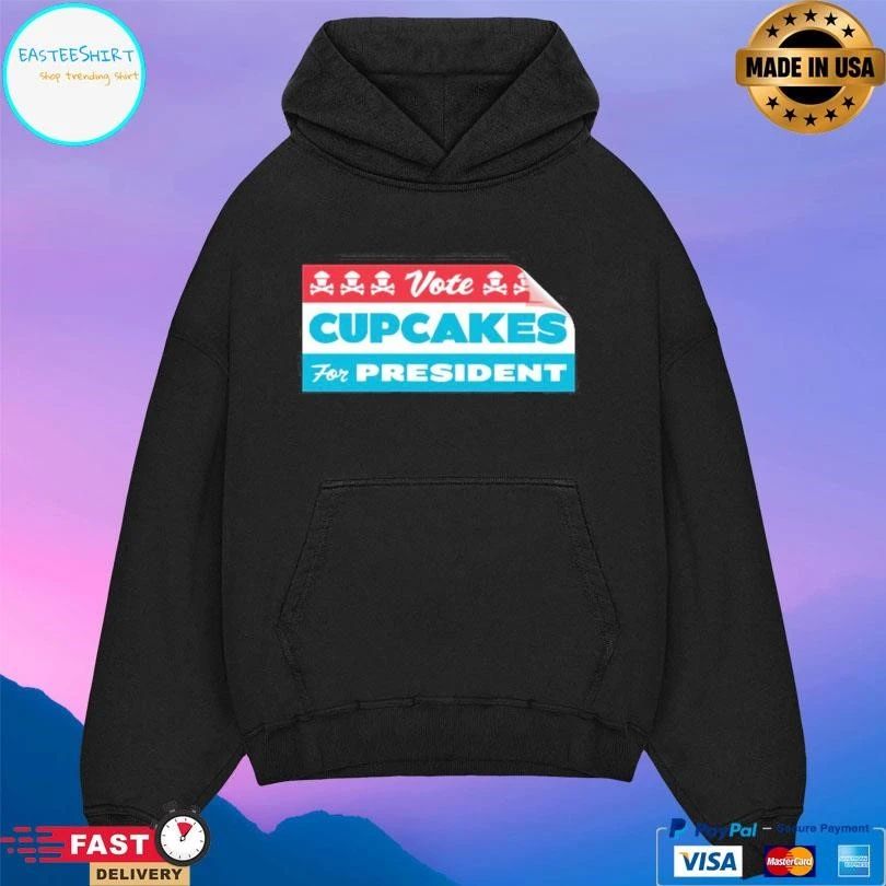 Vote Cupcakes For President T-shirts