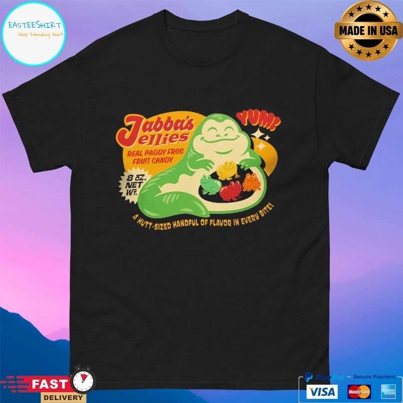 Jabba’s Jellies Real Paddy Frog Fruit Candy A Hutt-Sized Handful Of Flavor In Every Bite T-shirts