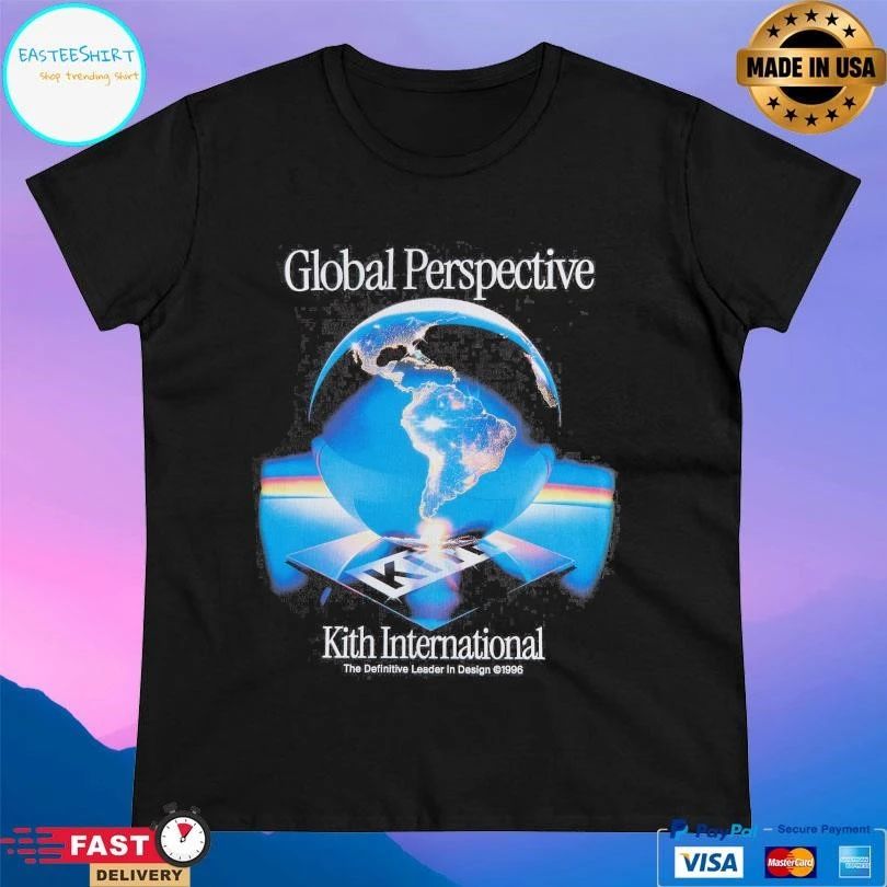 Global Perspective Kith International The Definitive Leader In Design 1996 T-shirts