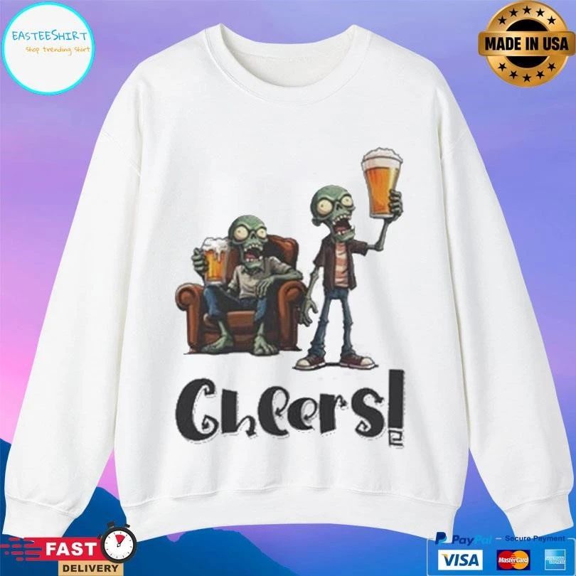Zombies Holding Beers T-shirts