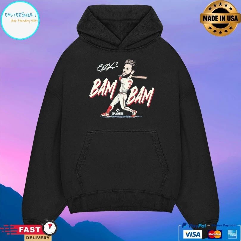 Bryce Harper Philadelphia Phillies Mlb Royal Bam Bam T-shirts