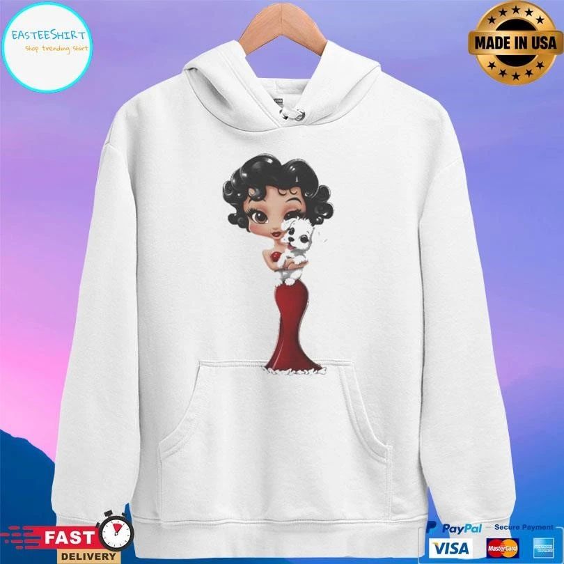 Retro Woman With Dog T-shirts
