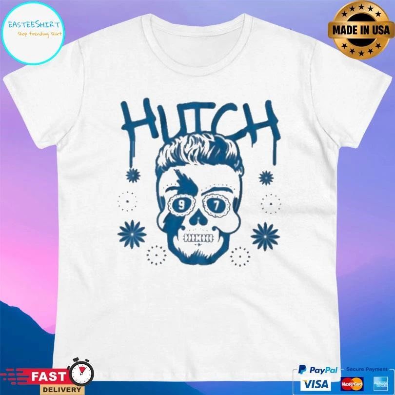 Aidan Hutchinson Detroit Sugar Skull Logo T-shirts