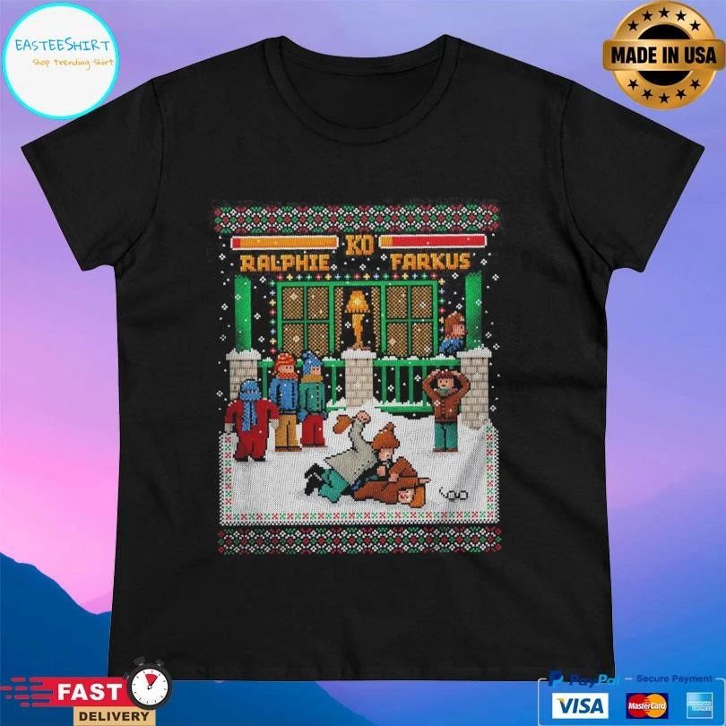 Ralphie Ko Farkus A Christmas Fight 2025 T-shirts