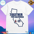 Los Angeles Dodgers Together For California T-shirts