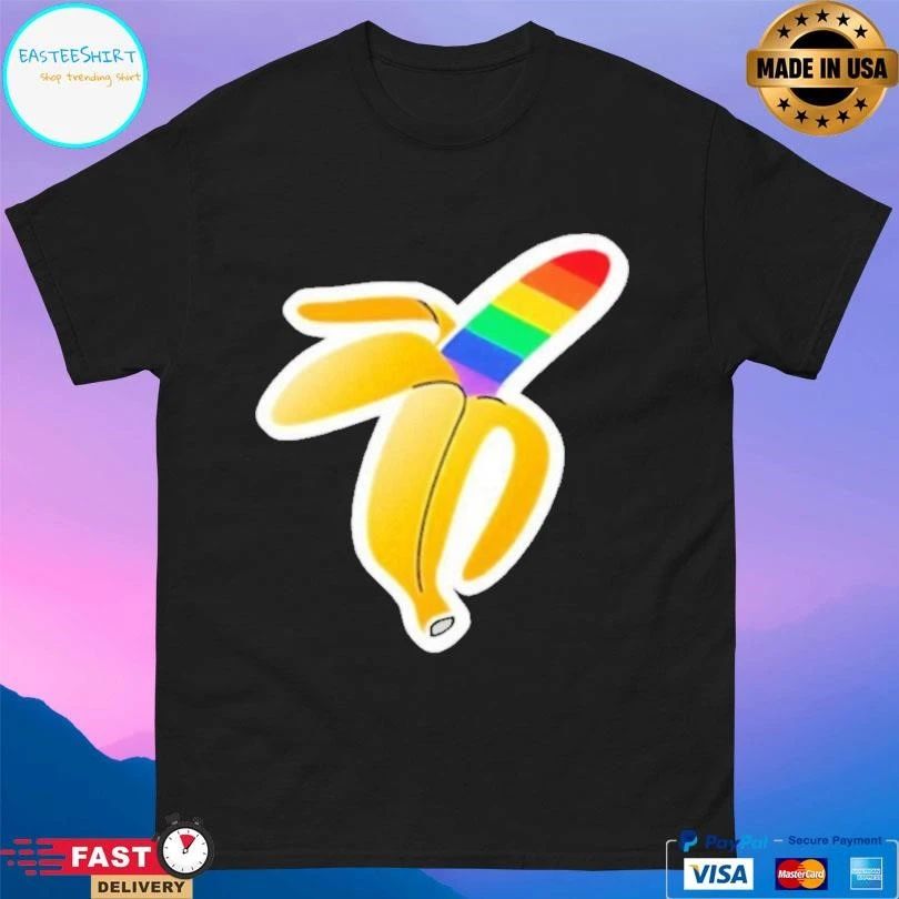 Banana Lgbt Pride Collection Rainbow T-shirts