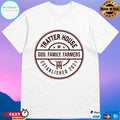 Tratter House God Family Farmers Established 2021 T-shirts