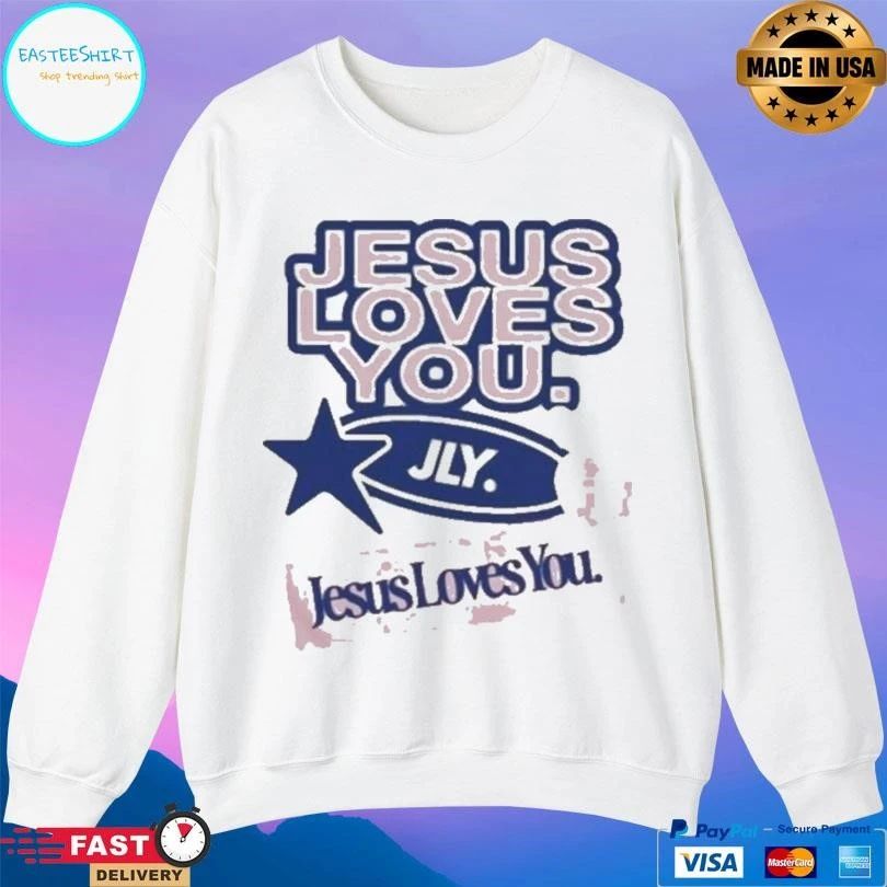 Jesus Loves You Overbranded 2025 JLY Jesus Loves You T-shirts