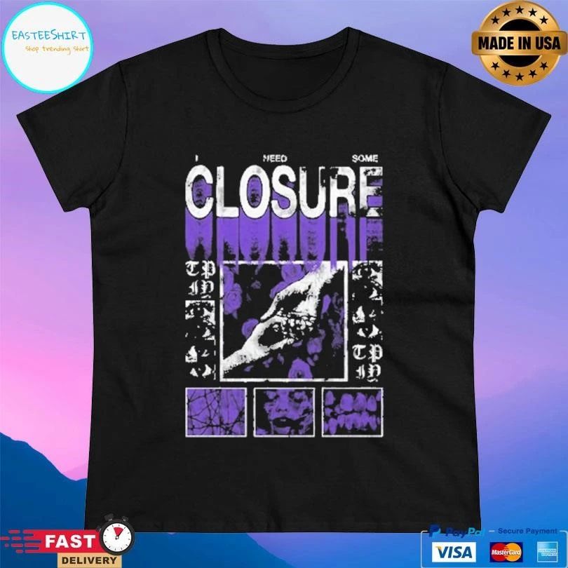 The Plot In You I Need Some Closure T-shirts