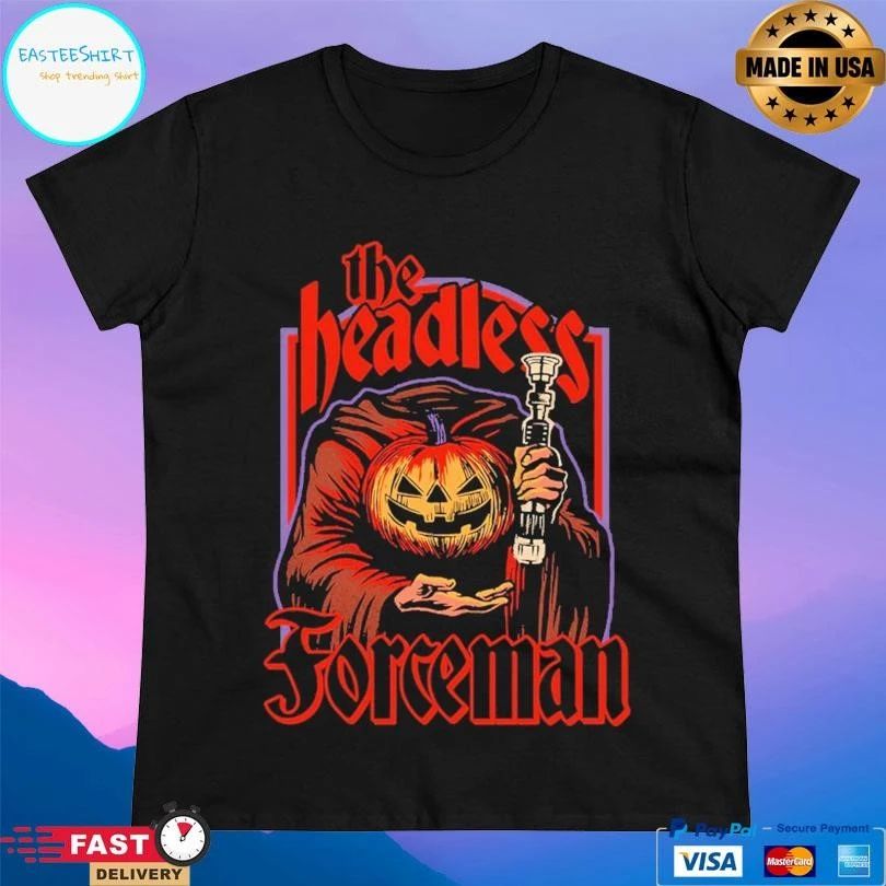 The Headless Forceman Halloween 2025 T-shirts