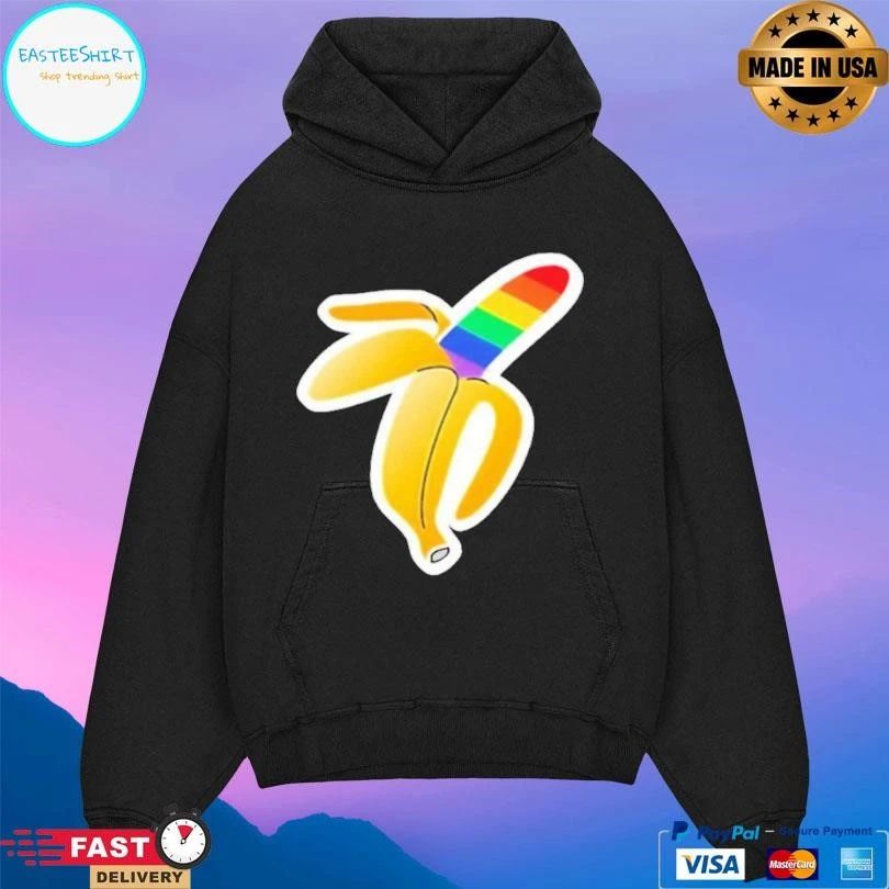 Banana Lgbt Pride Collection Rainbow T-shirts