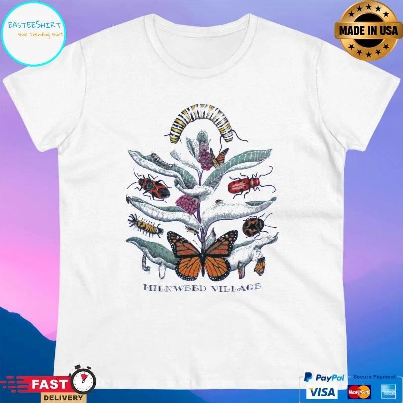 Milkweed Village Adult T-shirts