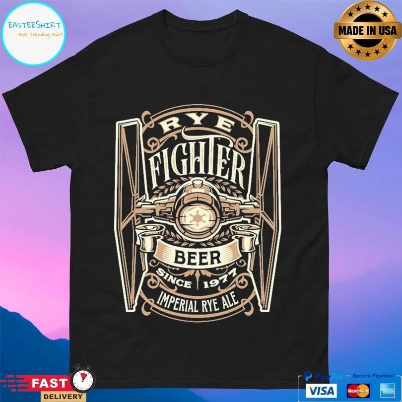 Rye Fighter Beer Since 1977 Imperial Rye Ale T-shirts