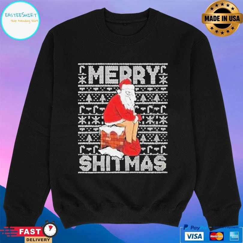 Merry Shitmass Ugly Christmas 2025 T-shirts