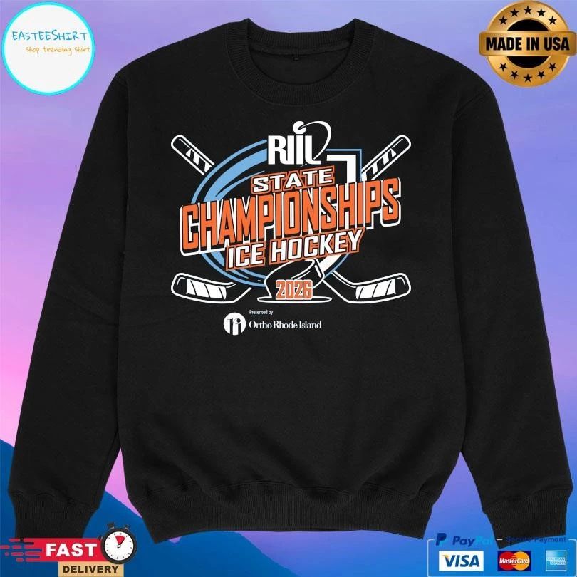 RIIL State Championships Ice Hockey 2026 Ortho Rhode Island T-shirts