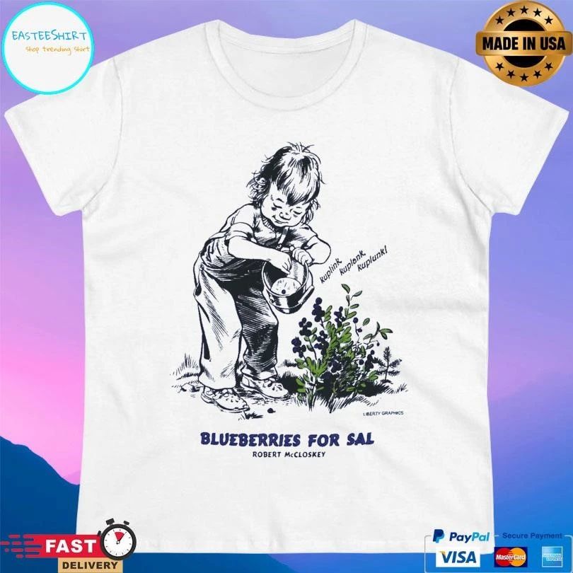 Blueberries For Sal Robert Mccloskey T-shirts