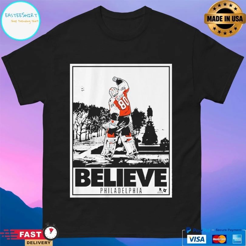Dan Vladar Believe Philadelphia Flyers Poster Shirt