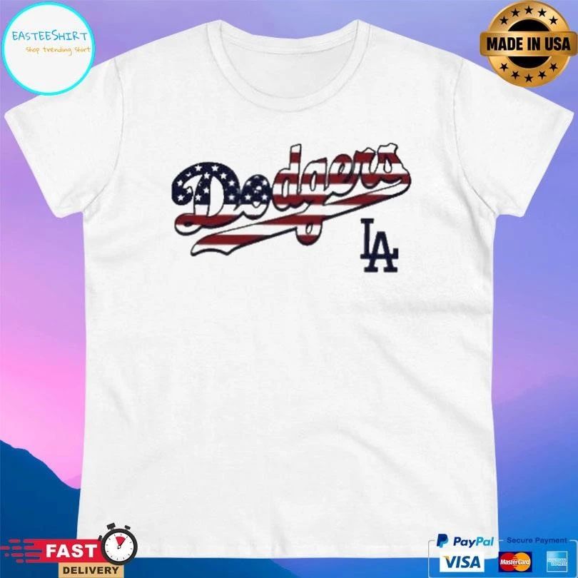 Los Angeles Dodgers X Independence Day Baseball Mlb T-shirts