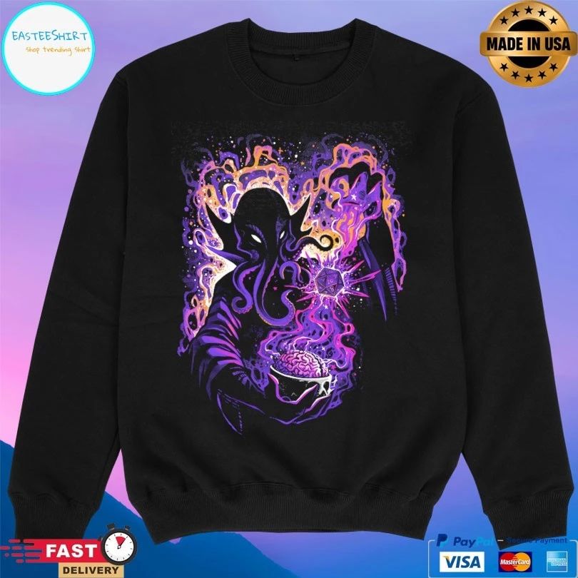 Mind Flayer The Master Of Mental Power T-shirt
