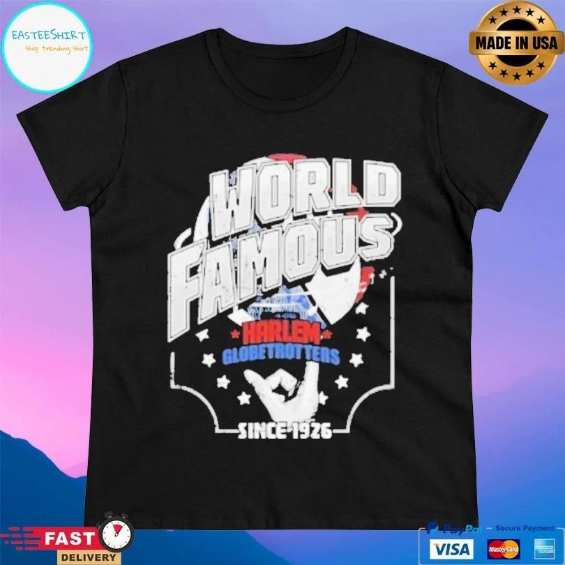 Harlem Globetrotters World Famous Since 1926 T-shirts