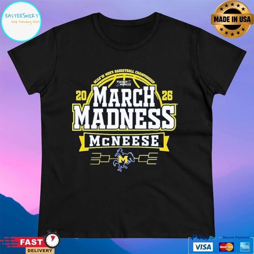 McNeese State Cowboys Men’s Basketball March Madness 2026 T-shirts