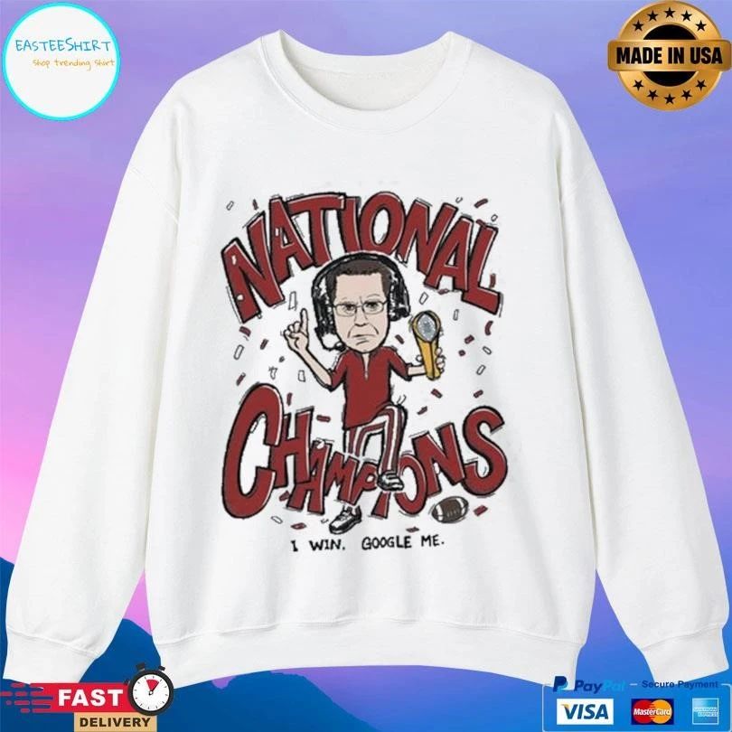 Indiana Cignetti In Coach National Champions I Win Google Me 2026 T-shirts