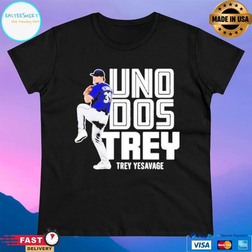 Trey Yesavage Toronto Blue Jays Uno Dos Trey Baseball T-shirts