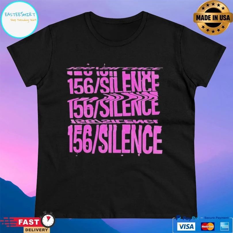 156 Silence Pink Scanner T-shirts